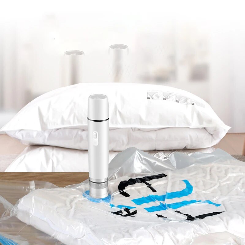 ミニ真空シーラー – 保存・節約・便利さをワンクリックで実現!